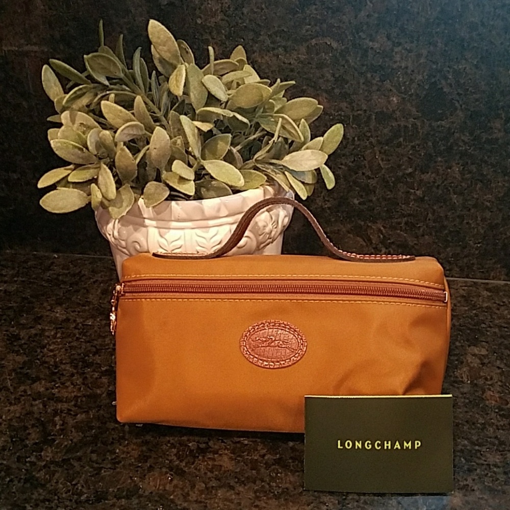 NWOT Longchamp Le Pliage Top Handle Coin Purse